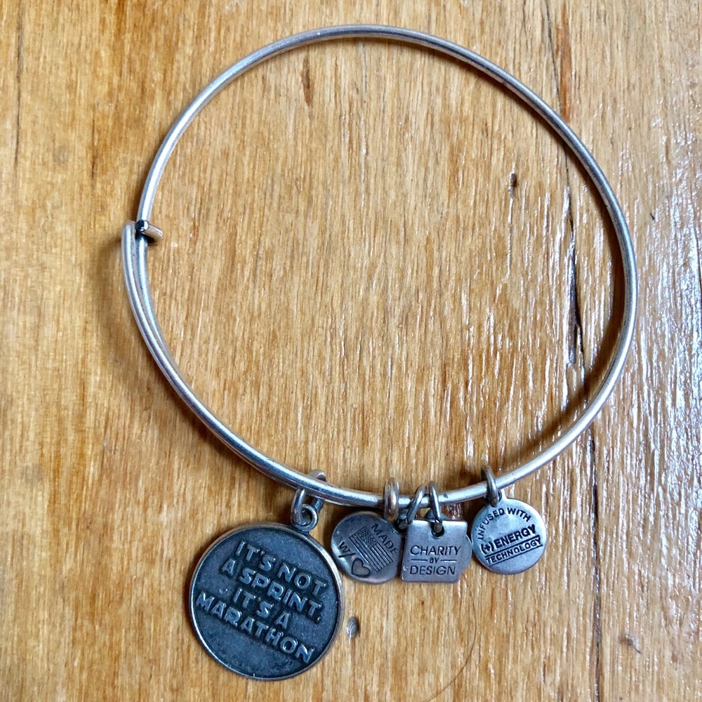 Alex and Ani marathon bracelet